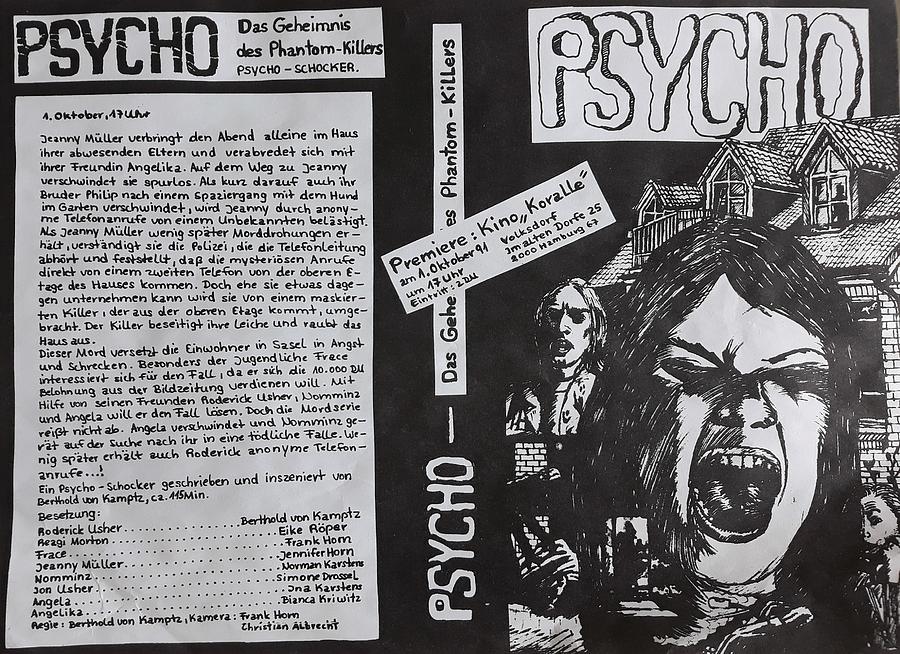 Der Film "Psycho- Das Geheimnis des Phantom-Killers"