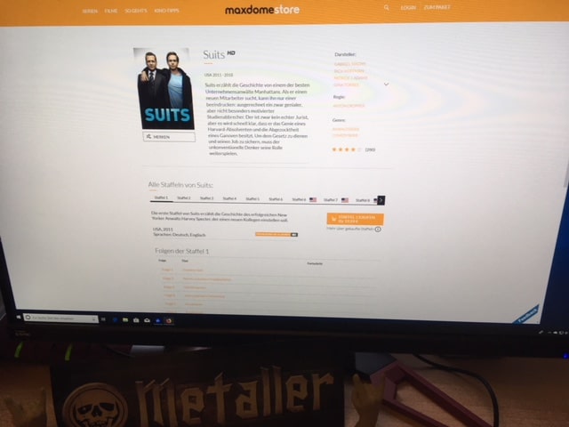 US-amerikanischen Dramedy-Serie Suits