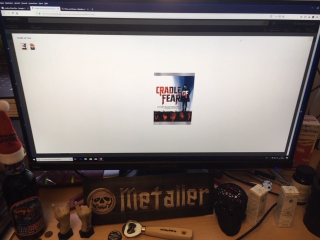 CRADLE OF FEAR - unter dem Alternativtitel in Großbritannien "Frightfest"