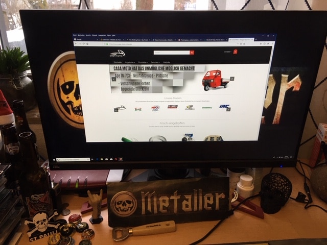 Onlineshop von Casa Moto