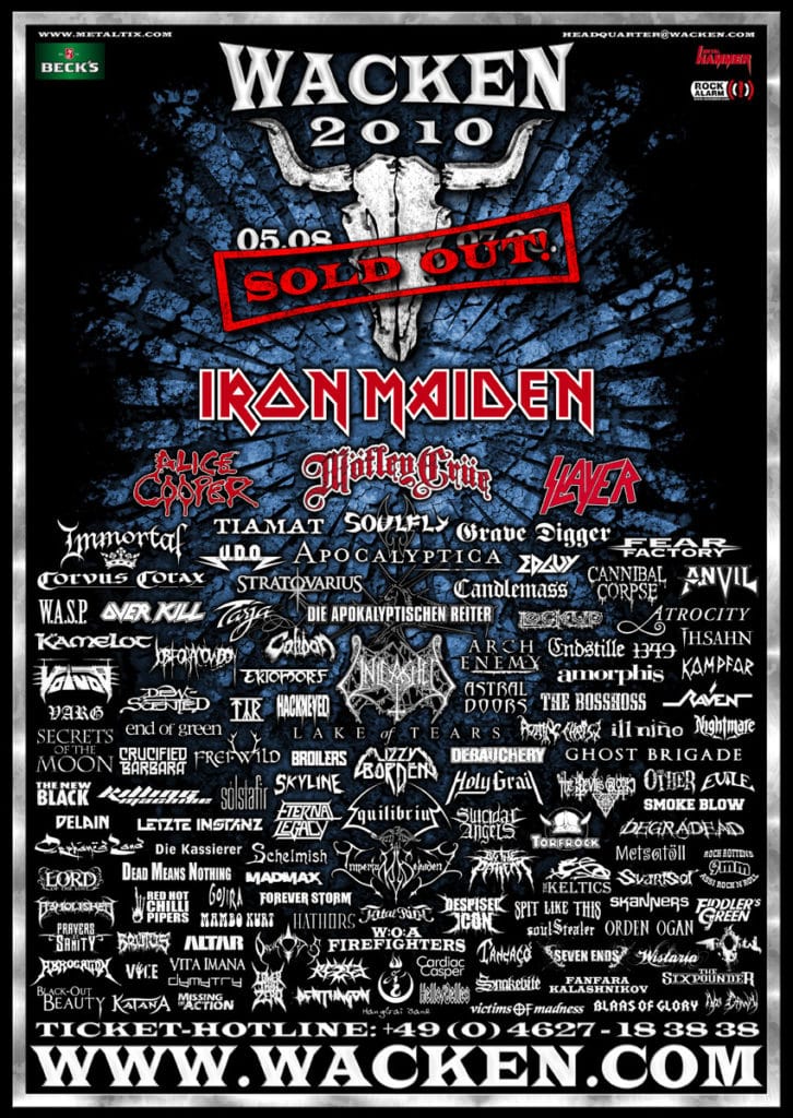 Wacken Open Air W:O:A 2010 – No rain, only shine!