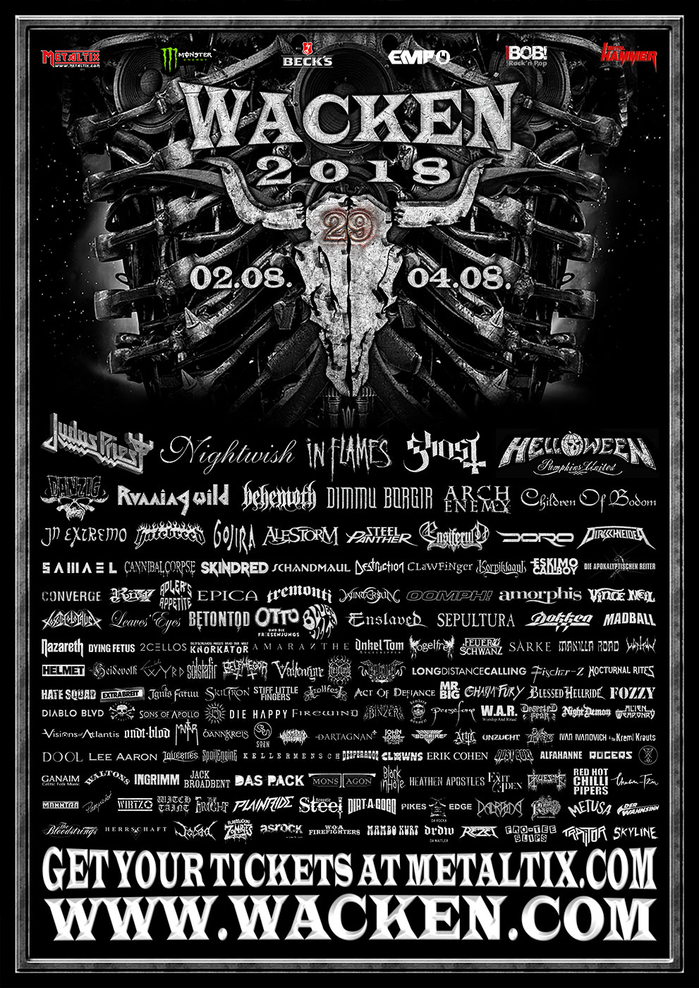 Wacken Open Air 2018 – Das war das legendäre W:O:A Festival