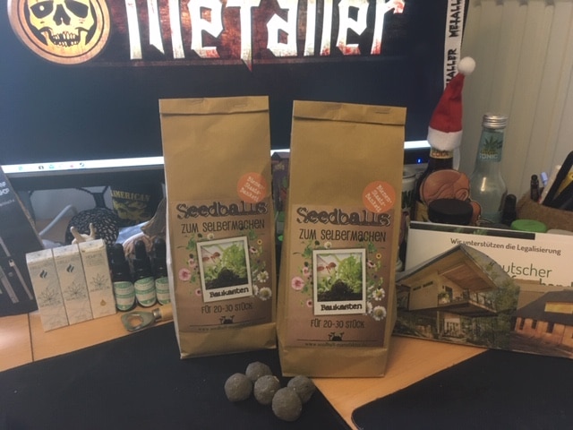 Seedballs oder Samenbomben - Samenverbreitung auf kreative Art