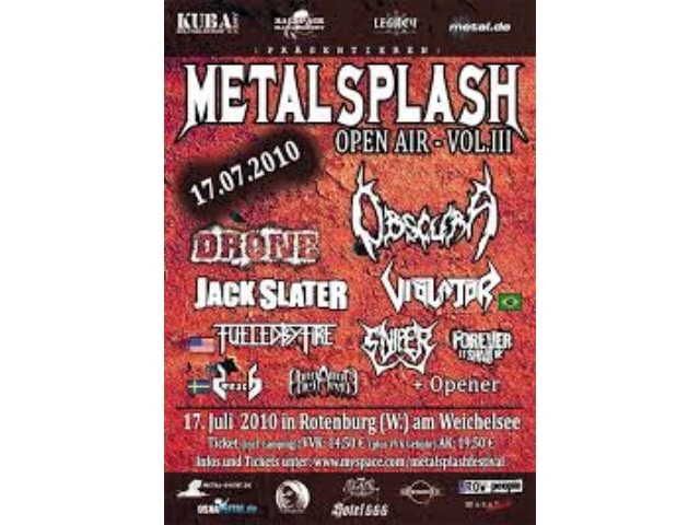 Metal Splash Open Air 2010 - Idylle am Rotenburger Weichelsee
