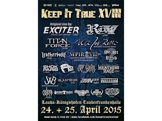 Keep It True 2015 in der heiligen Tauberfrankenhalle zu Königshofen