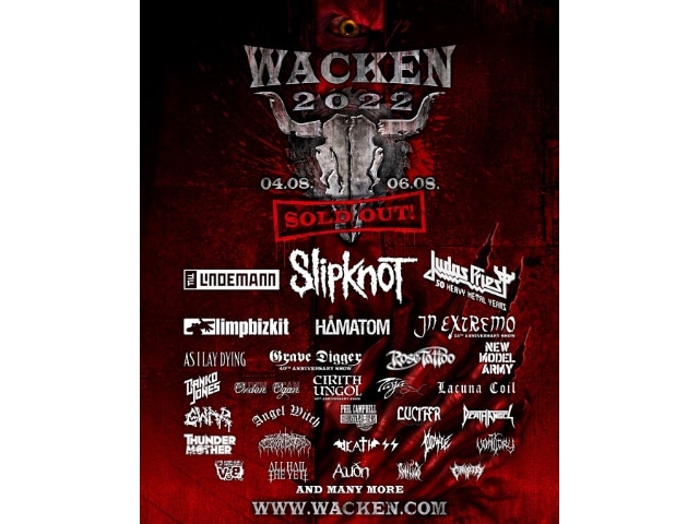 Wacken Open Air 2022 (W:O:A) ist ausverkauft!