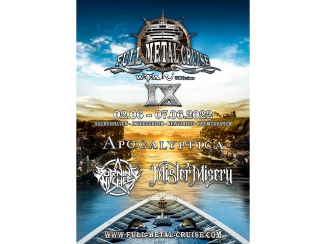 Full Metal Cruise IX Neue Route, neues Schiff, volle Ladung Metal