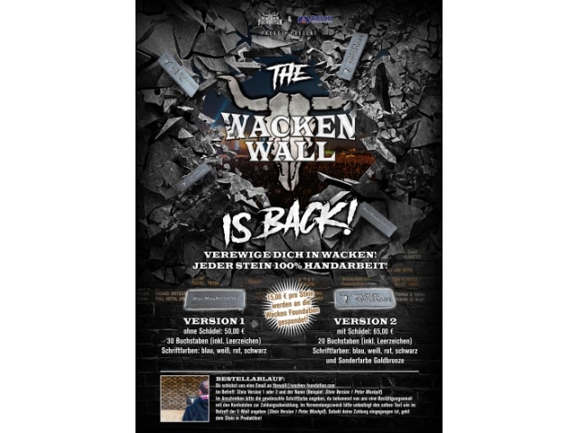 Die WACKEN WALL kehrt zurück!