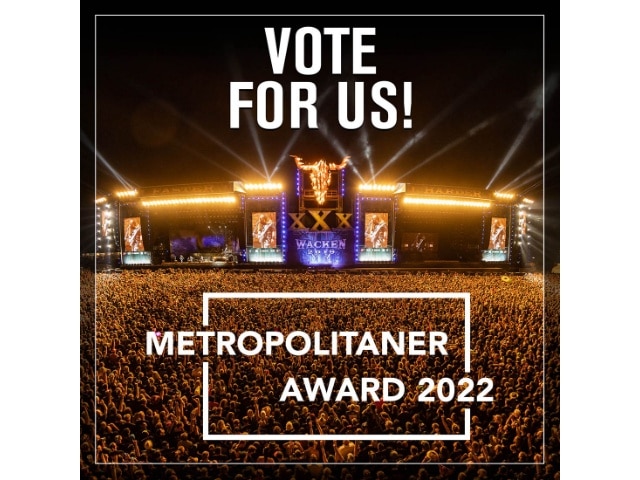 WACKEN OPEN AIR nominiert für METROPOLITANER AWARDS!