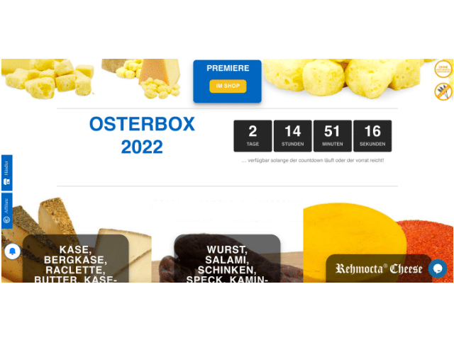 Alpen Sepp Genussbox Osterbox 2022 - Leckere Käsespezialitäten und mehr