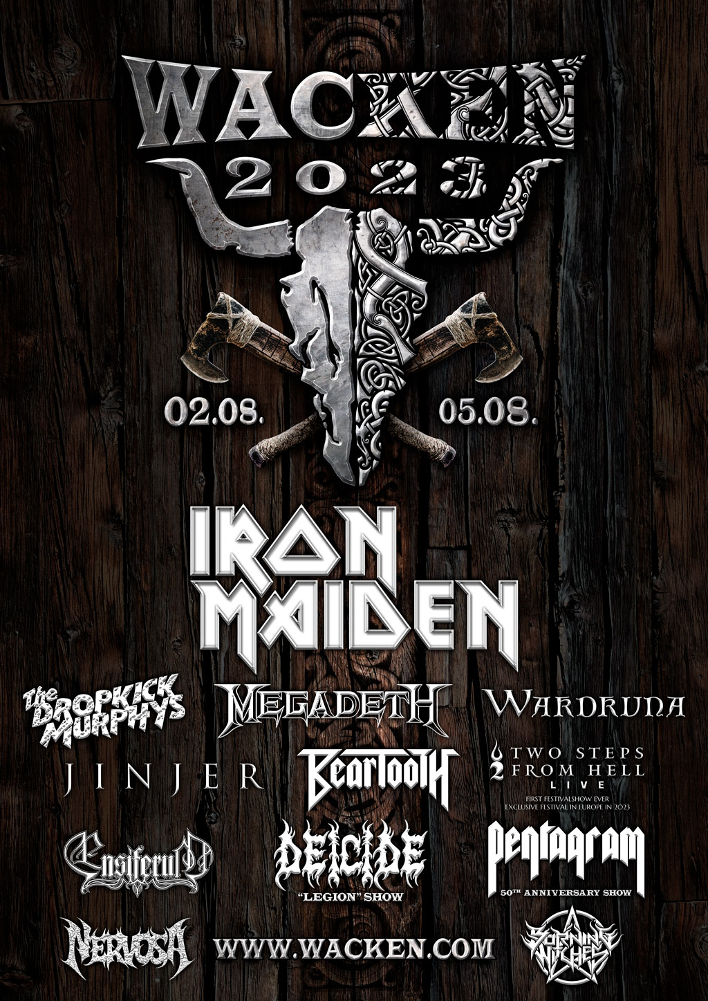 Wacken Open Air 2022 endet erfolgreich – IRON MAIDEN Headliner 2023!