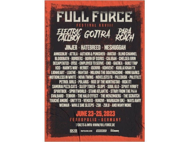 Full Force Festival 2023 - Es rollt wieder eine Bandwelle über uns!