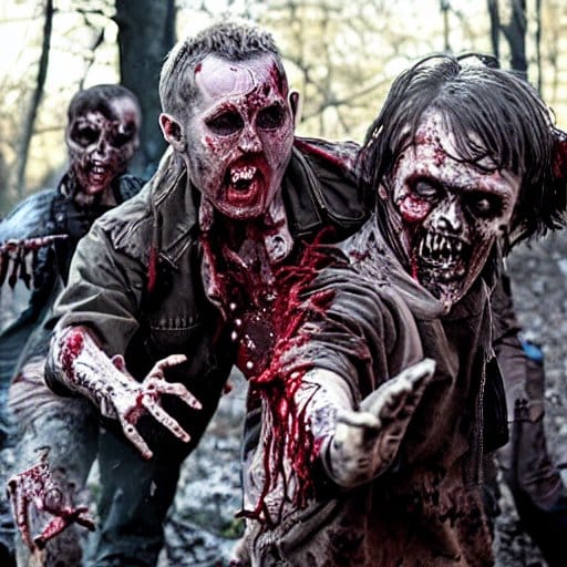 Undead - satirisch, witzige Darstellung des Zombie-Genres