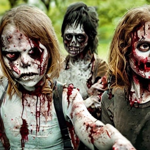 Undead - satirisch, witzige Darstellung des Zombie-Genres