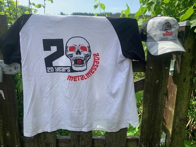 METAL MESSAGE Baseball Shirts
