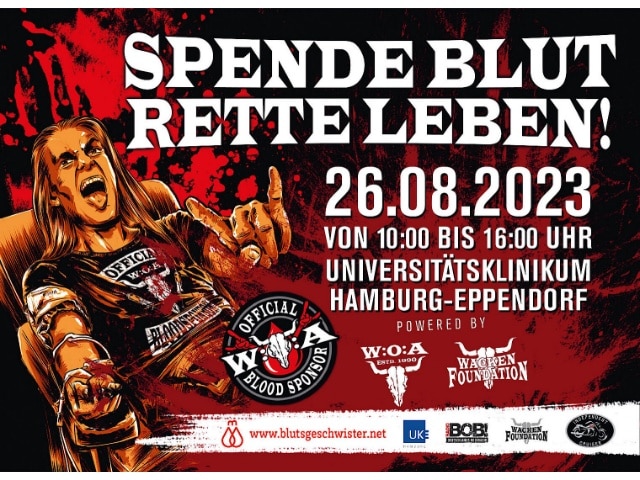 Wacken Open Air: Vollblut-Erfolg beim Spendentag im UKE