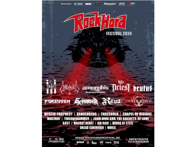Rock Hard Festival 2024: Billing komplett, Tagestickets erhältlich