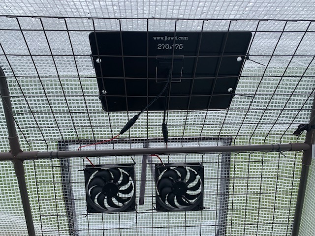 6V 10W Solarlüfter