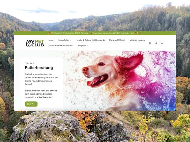 MyPetClub: Nachhaltiges Premium-Hundefutter und mehr
