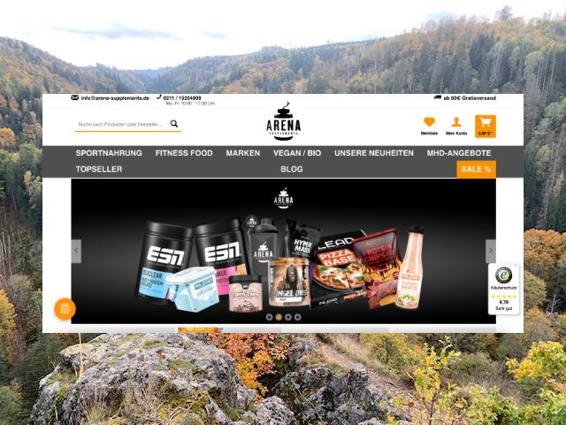 ARENA SUPPLEMENTS – dein Partner für Sportnahrung und Fitnesslifestyle