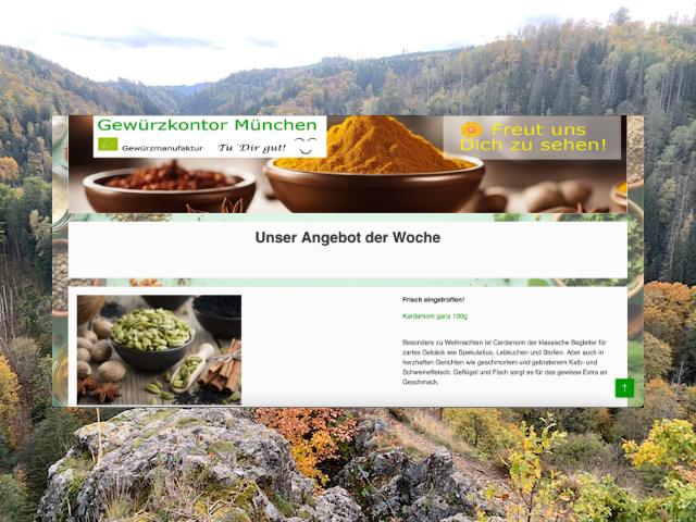 Gewürzkontor München: exklusive Gewürze und Tees für Feinschmecker