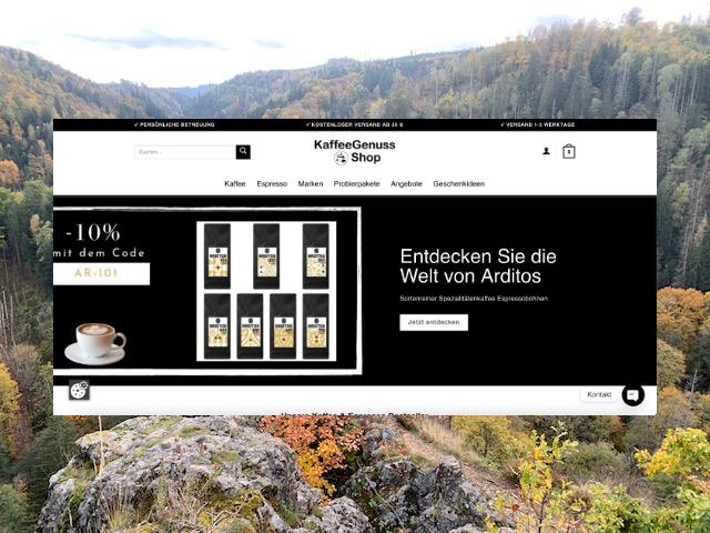 Der KaffeeGenuss-Shop: nachhaltiger Genuss für jeden Geschmack
