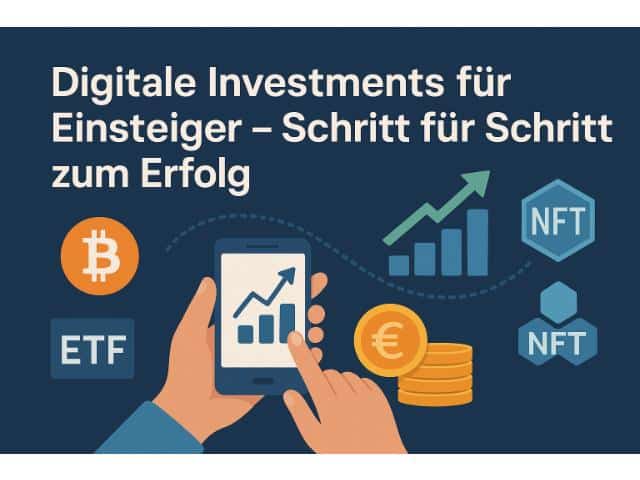Digitale Investments für Einsteiger – Schritt für Schritt zum Erfolg